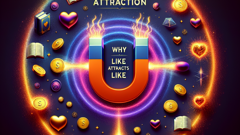 The Law of Attraction: Why Like Attracts Like